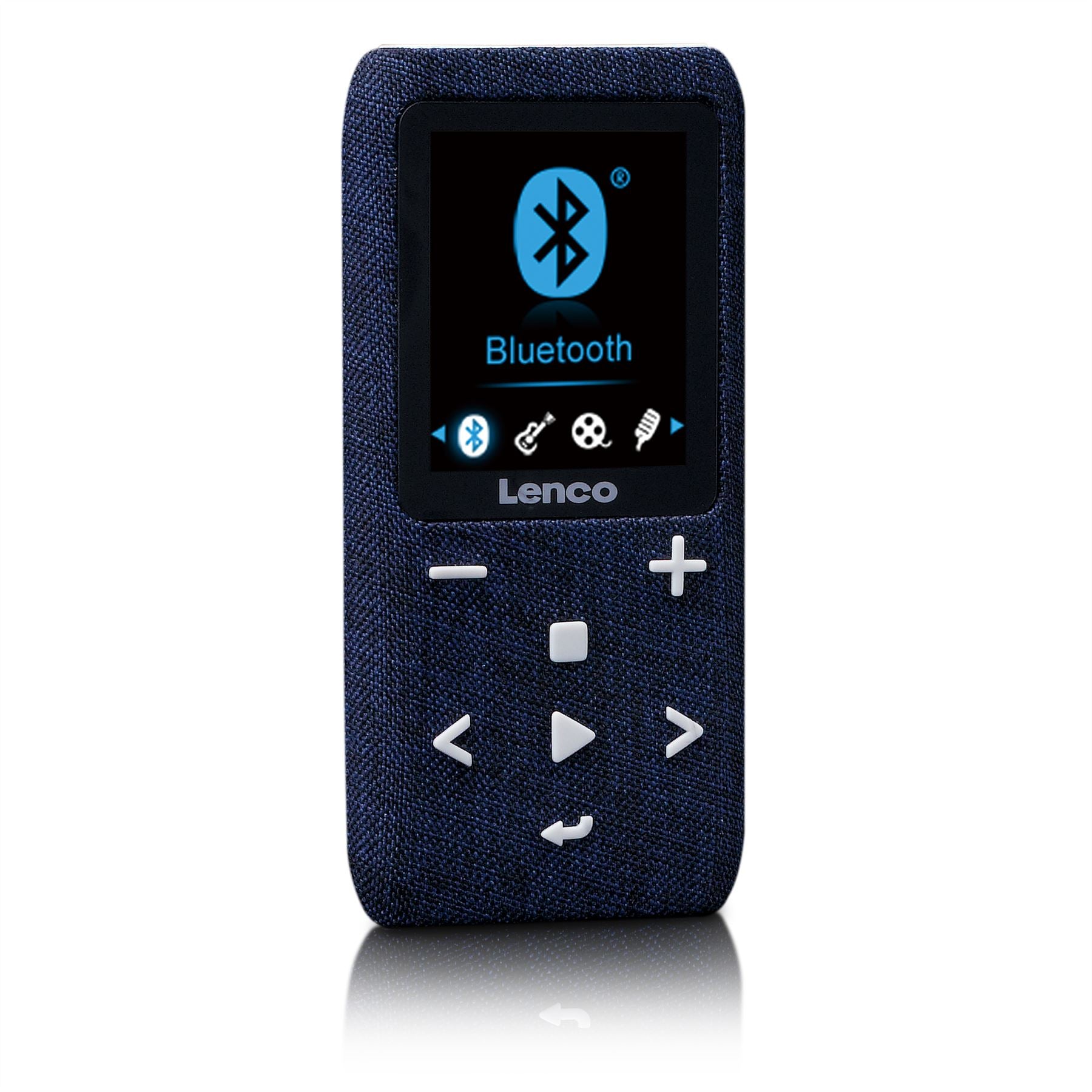Lenco MP3/MP4 Player | Bluetooth® | 8GB | Micro SD Card Expansion | Blue