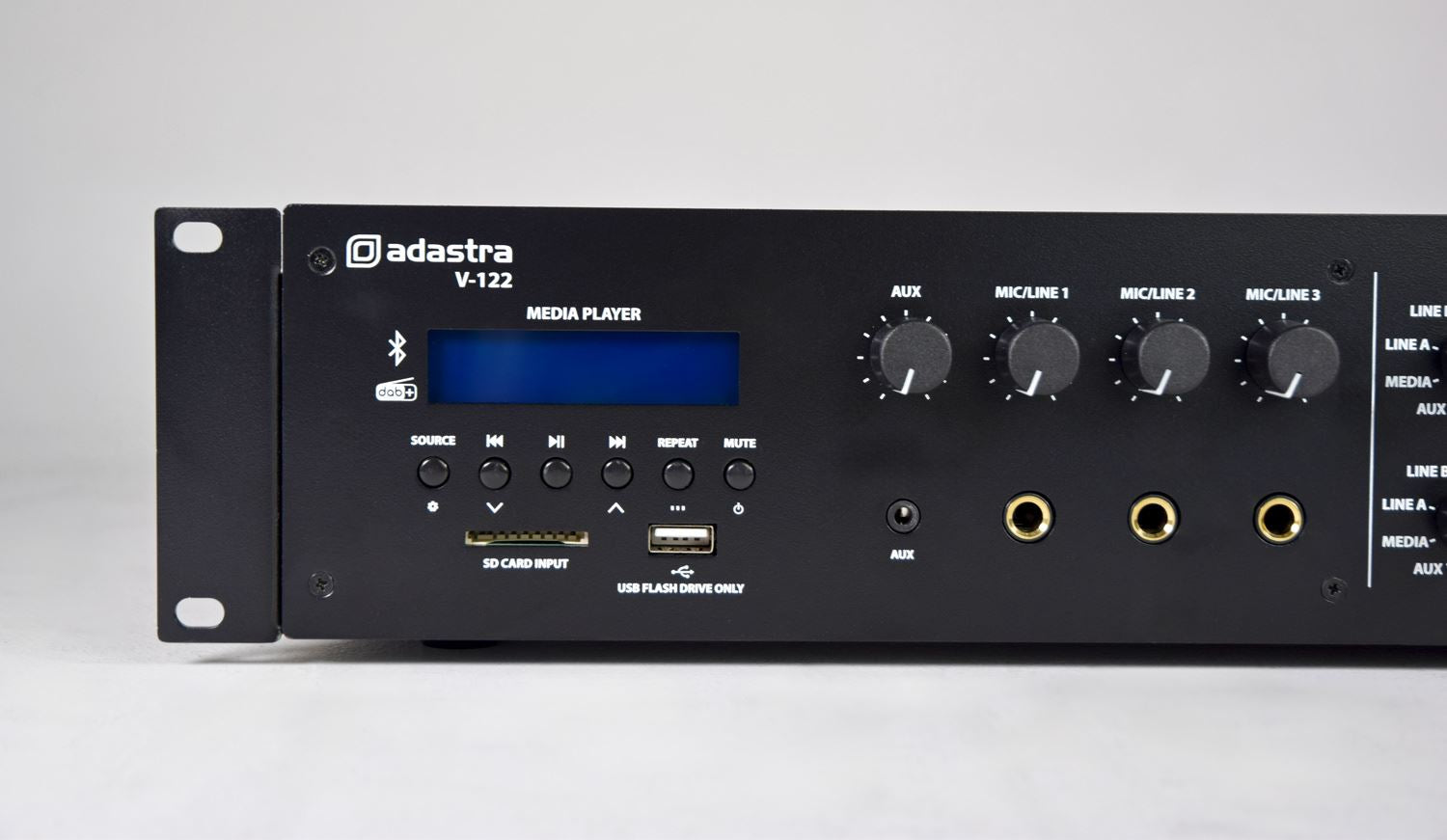 Adastra V-122 Mixer-Amplifier 100V 240W with DAB+/FM/USB/SD/BT