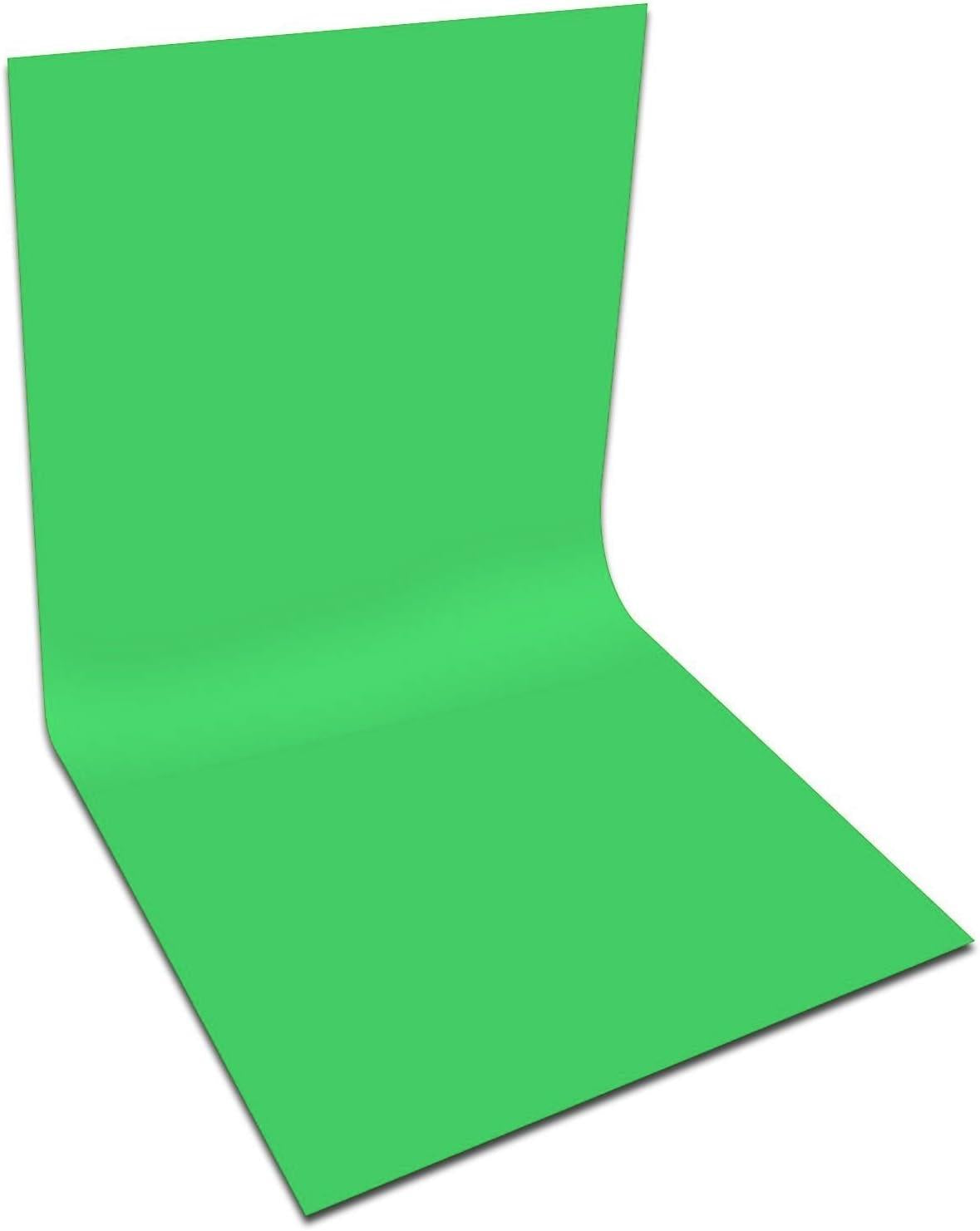 Ex-Pro Photographic Background 3m x 3m - High Quality Cotton - Chroma Key Green