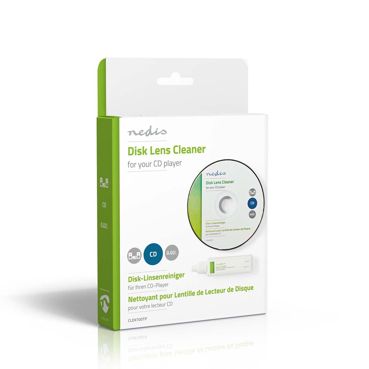 Nedis Disc Lens Cleaner | CD | 20 ml