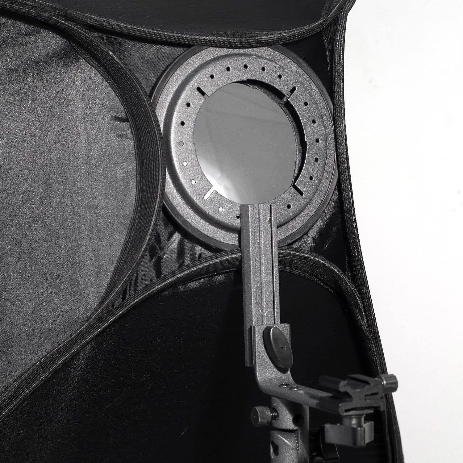 Ex-Pro Portable Professional Softbox kit for Speedlite, including L-Bracket (Universal Fit Hotshoe) 40cm/16"