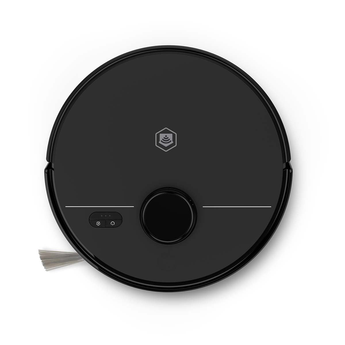Nedis SmartLife Robot Vacuum Cleaner | Laser Navigation | Wi-Fi | Capacity collection reservoir: 0.6 l | Automatic charging | Maximum operating time: 1.75 hrs | Black | Android™ / IOS