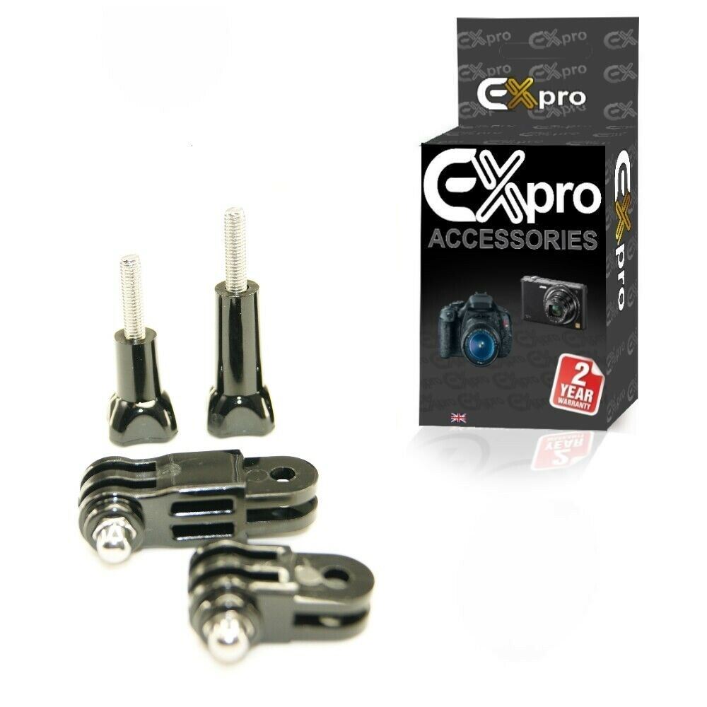 Ex-Pro 3-Way Pivot Arm Active Link chain mount system. Including 2 x Screws for Action Cameras / GoPro Housing