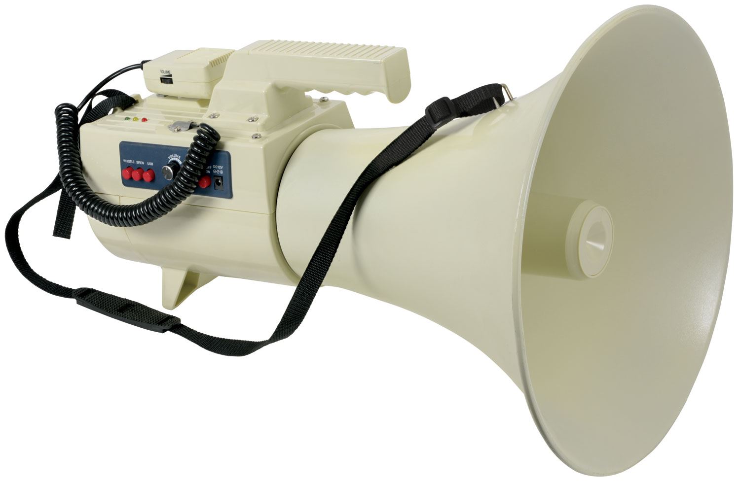 Adastra 50W Megaphone Very Loud with SD/USB Recording with Detachable microphone, voice, siren and whistle