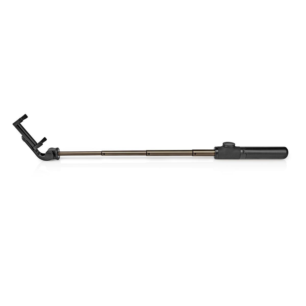 Nedis Bluetooth® Selfie Stick | Bluetooth® version: 4.2 | Maximum screen size: 3.54 " | Folded lenght: 19 cm | Unfolded length: 48 cm | Maximum weight capacity: 400 g | Battery Powered
