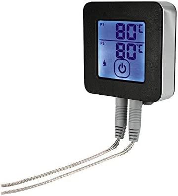 Xavax Wireless Digital Bluetooth BBQ Grill Thermometer with Termperature Probes