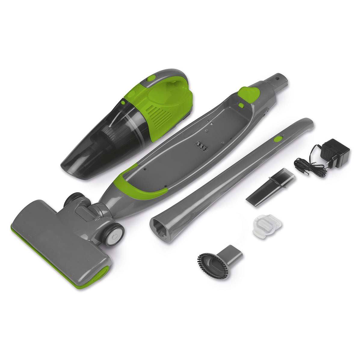 MONTISS 2-in-1 Cordless Rechargable Dual Use 2-in-1 Hand Held & Upright Vacuum Cleaner | 100 Watt | 2200 mAh | CVC641