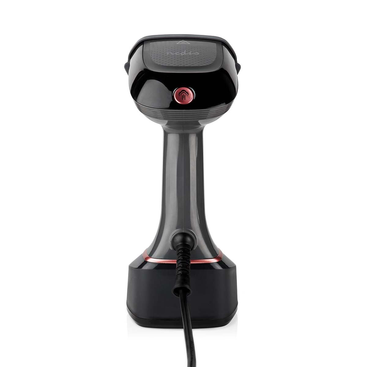 Nedis Garment Steamer, Handheld Clothes Steamer with 320 ml Tank, 1400 W, Vertical & Horizontal Use, Fast Heat-Up, 2-in-1 Brush Head