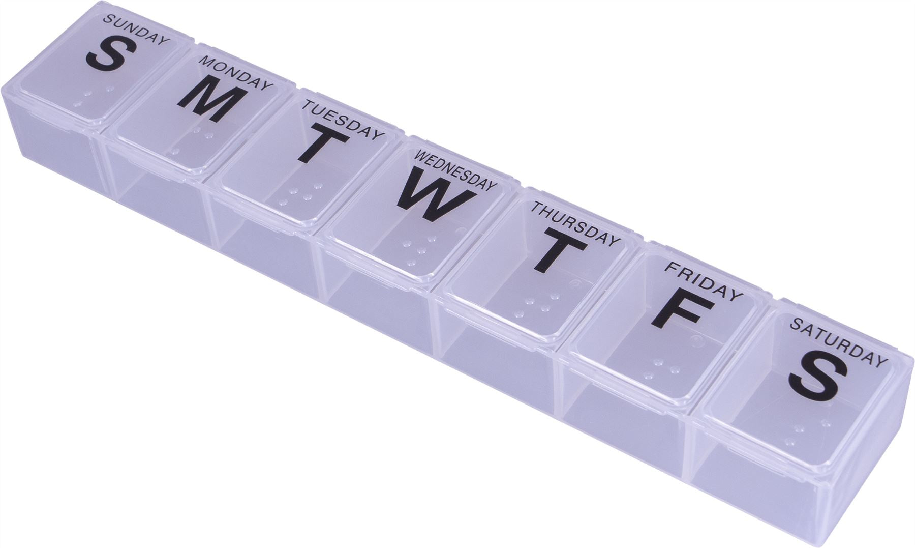 Large 7 Day Weekly Pill Dispenser