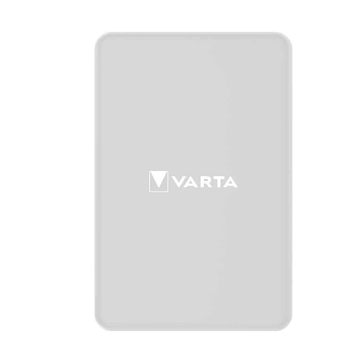 Varta Mag Pro Wireless Power Bank White Edition | 10000 mAh | Output connection: Wireless Mag Pro / 1 x USB-C™