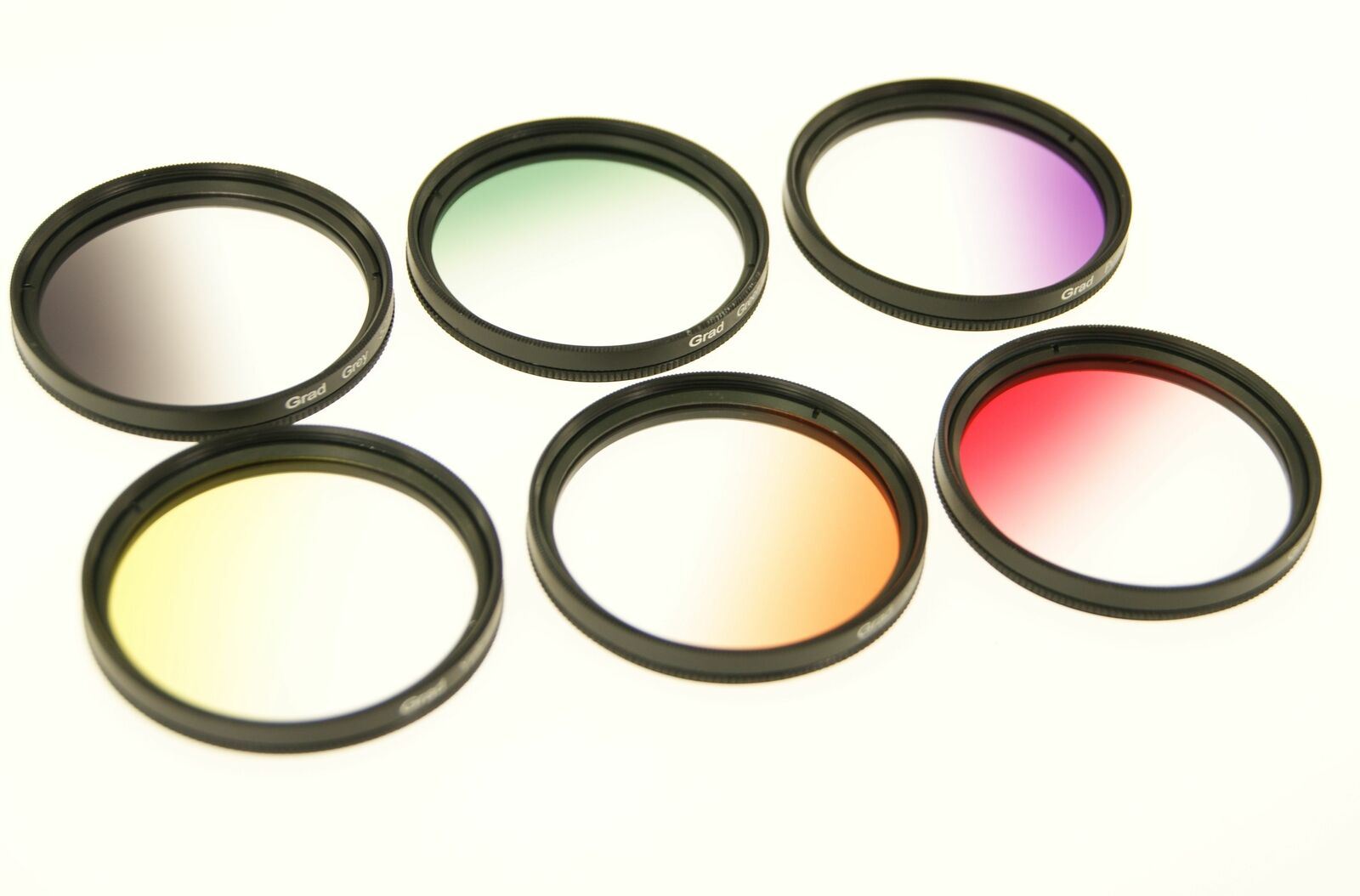 Ex-Pro 52mm Graduated Colour Filter Set 6 Piece Filter Kit with Case