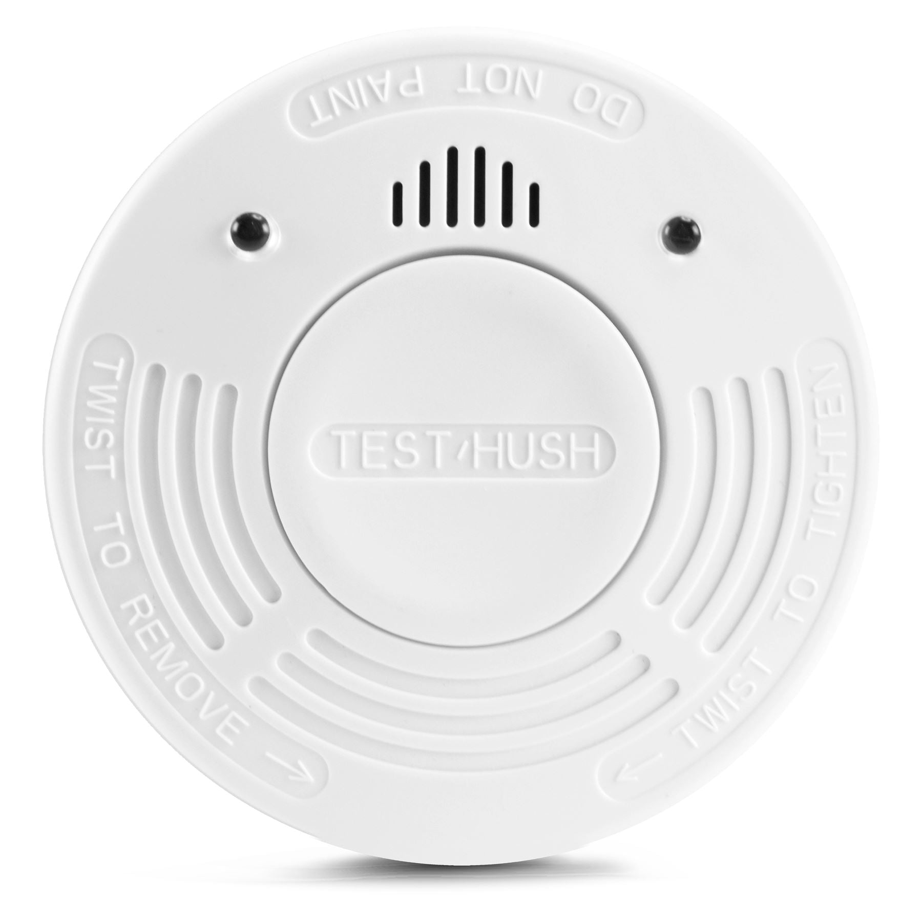 Alecto SA110 Smoke detector with Hush Button | >85 dB | 10 Year Battery Included | EN14604:2005/AC:2008 | White