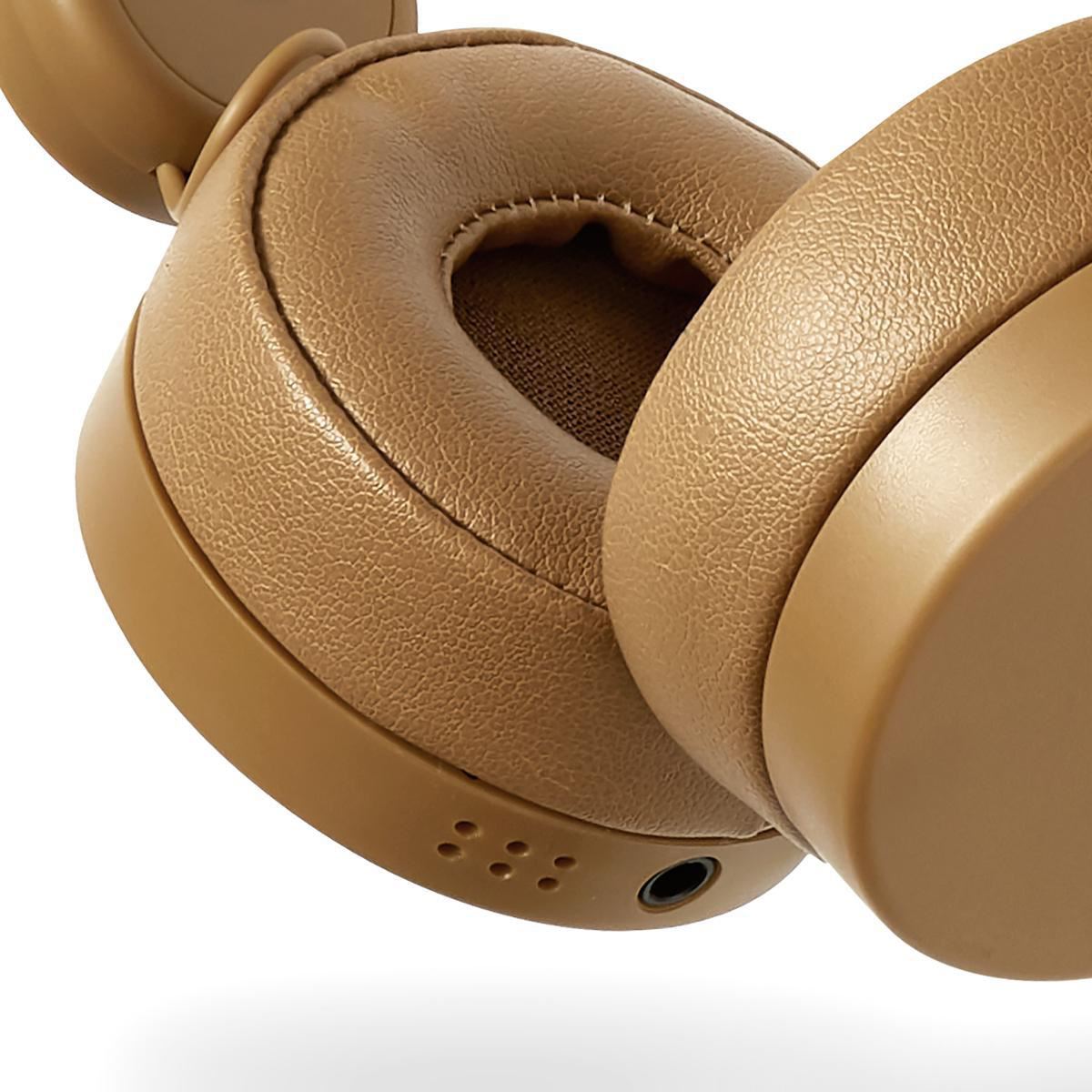 Kids On-Ear Lightweight Headphones with Magnetic Reindeer Ears, Adjustable Headband, Soft Ear Pads