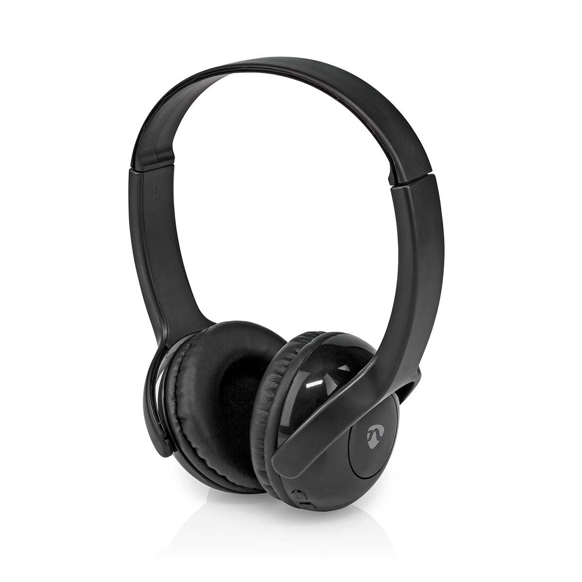 Nedis Wireless On-Ear Childrens Headphones With 60dB Sound Limitation, Bluetooth 5.0, Built-In Microphone, Adjustable Headband, 8 Hour Playtime, USB-C Charging, 30mm Drivers