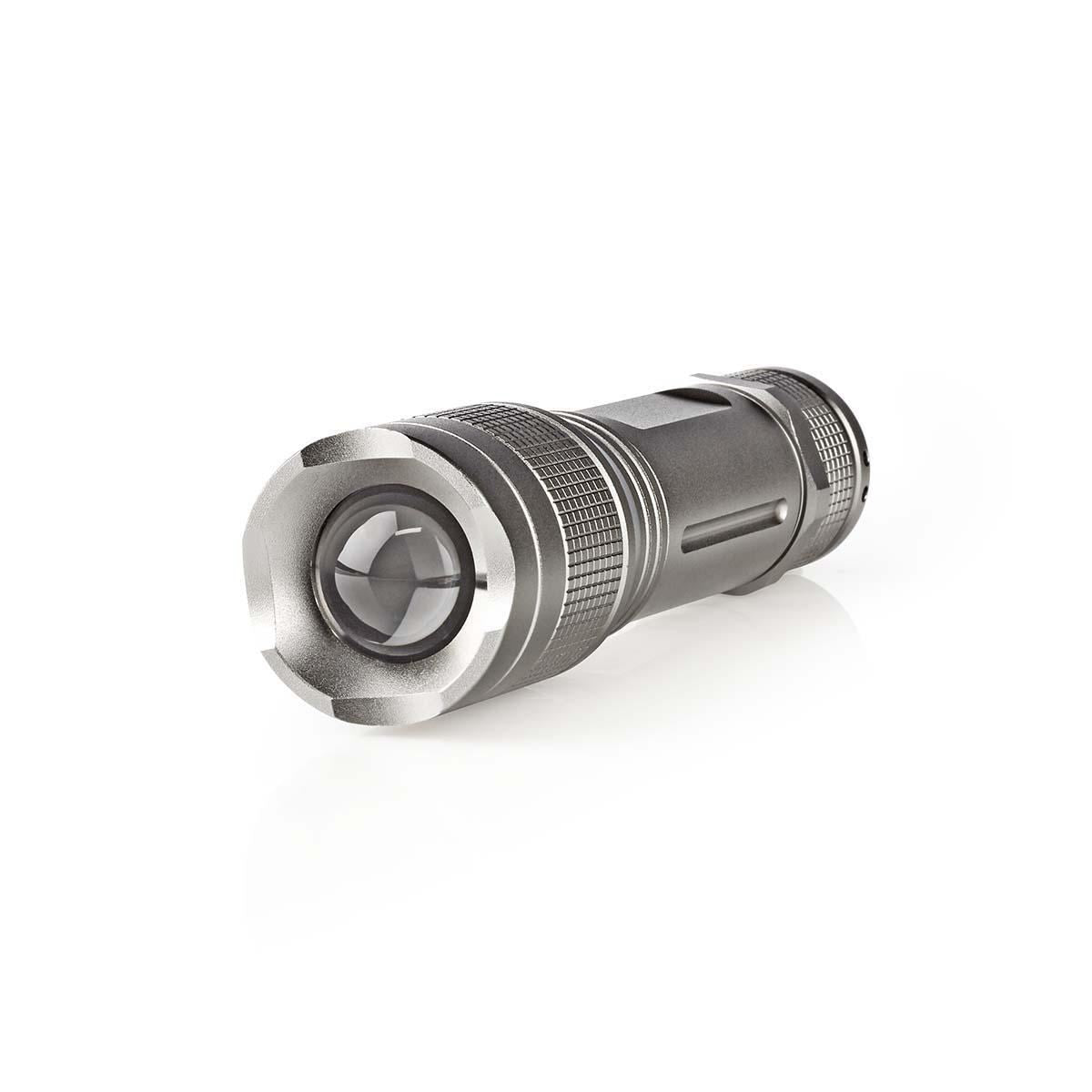 Nedis LED Torch | Battery Powered | 4.5 V DC | 5 W | 3x AAA/LR03 | Rated luminous flux: 330 lm | Light range: 200 m | Beam angle: 48 °