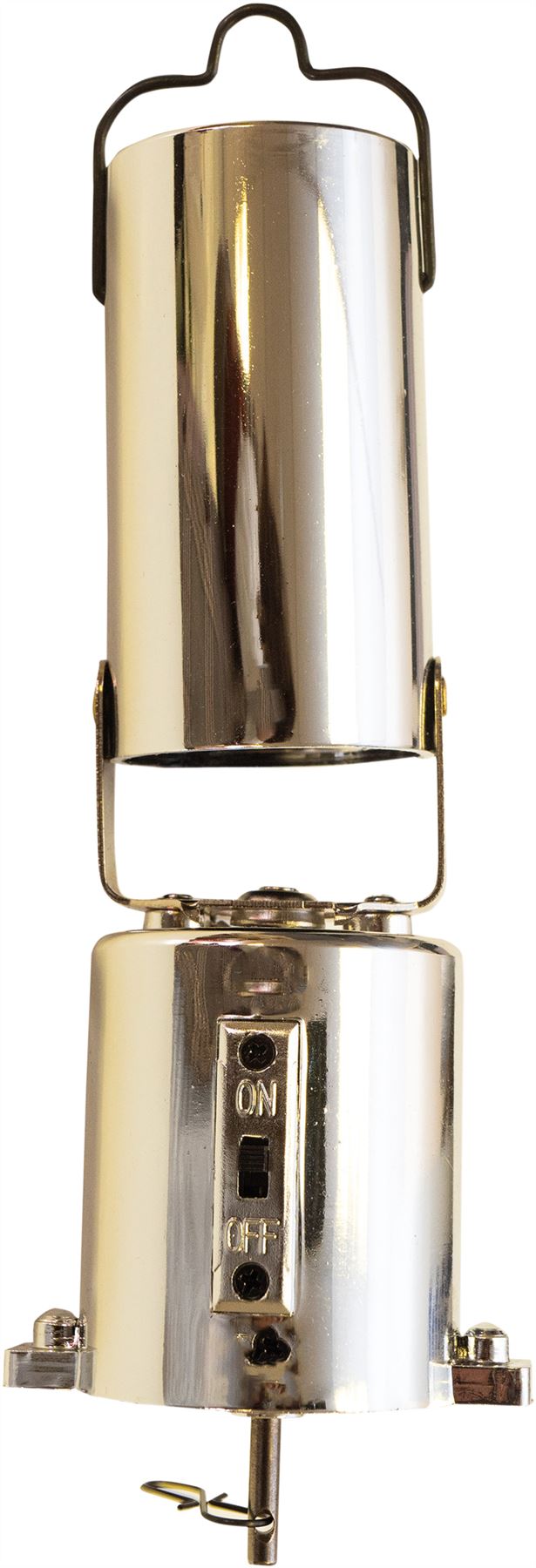 Mirror Ball Motor 5 RPM Battery Powered - Chrome Effect