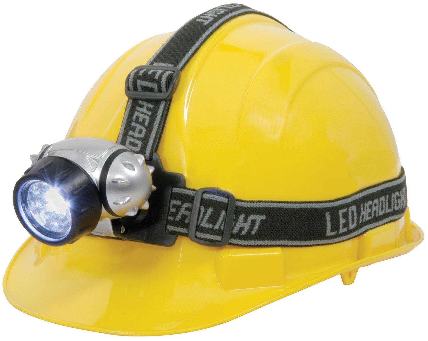LED Head Torch adjustable head strap. 12x High intensity LEDs (100,000 Hours average life).