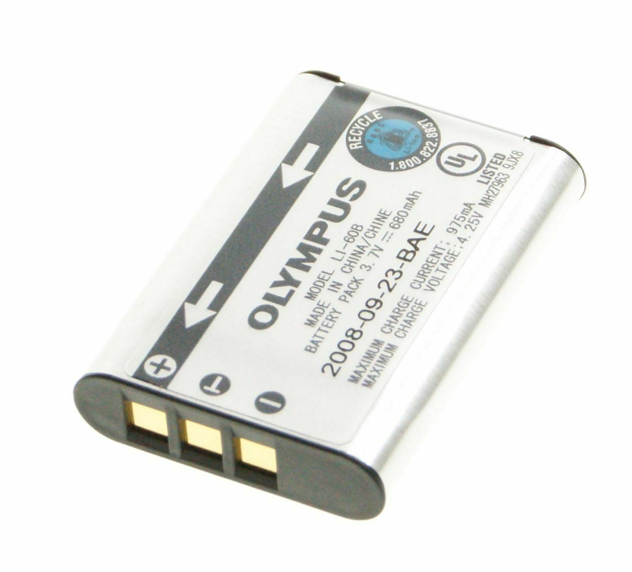 Olympus Li-60B, Li60B Li-on Digital Camera Battery Pack