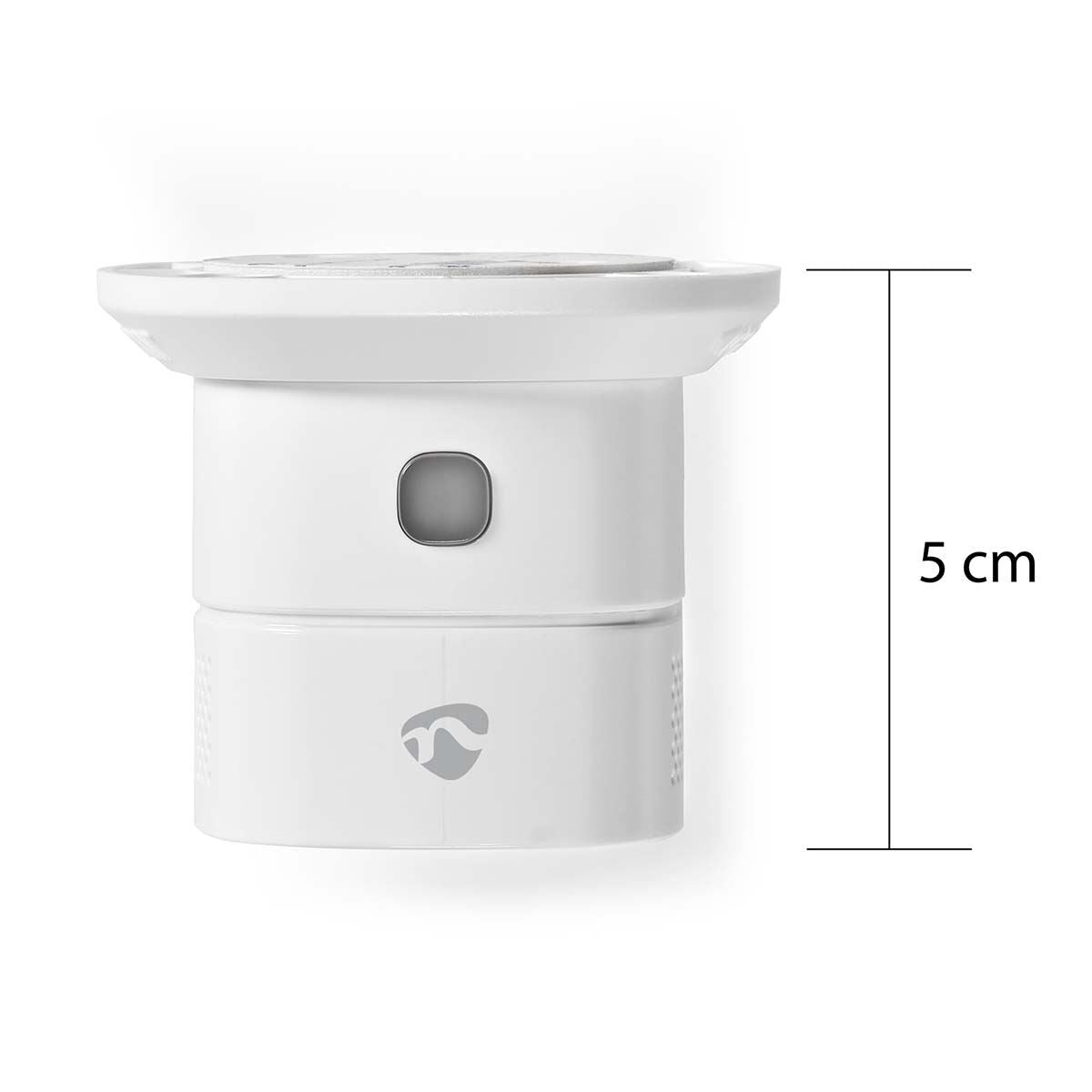 Nedis SmartLife CO Detector | Zigbee 3.0 | Battery Powered | Sensor life cycle: 10 year | EN 50291 | Android™ / IOS | With test button | 85 dB | White