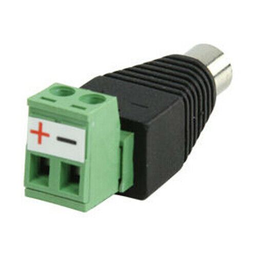Nedis CCTV Security Connector | 2-Wire to Female DC | 5.5mm x 2.5mm | 1 Pc