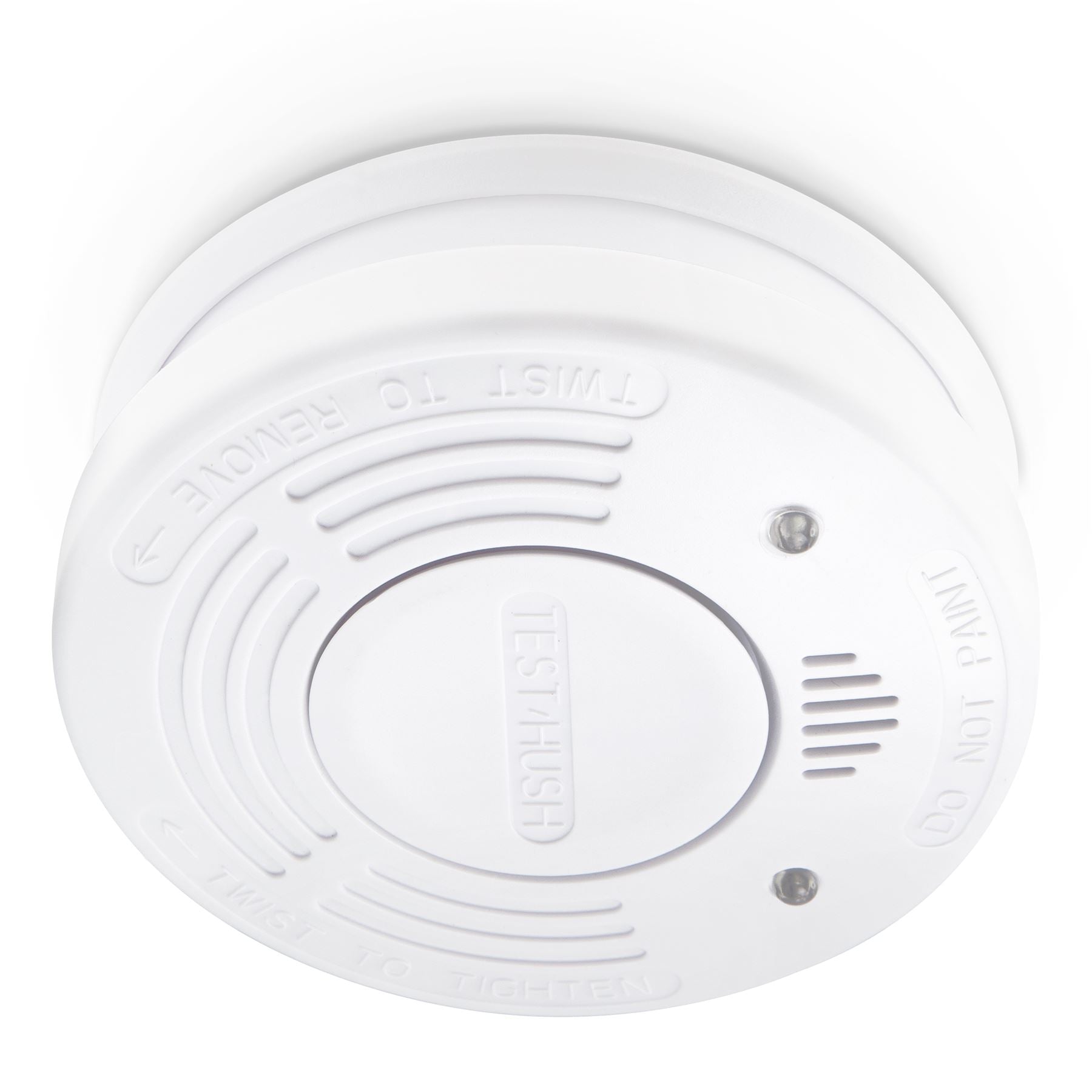 Alecto SA110 Smoke detector with Hush Button | >85 dB | 10 Year Battery Powered | EN14604:2005/AC:2008 | White