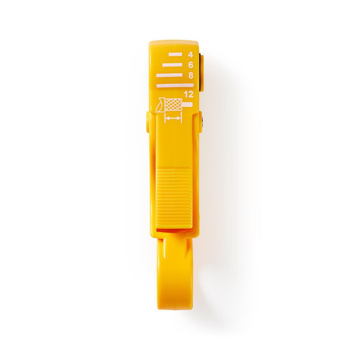 Rotary Coaxial Coax Round or Flat Cable Cutter Stripper Tool for RG58 RG59 RG62 RG7 Lead Wire Insulation