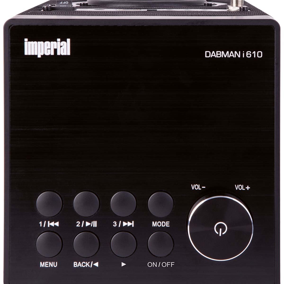 Imperial DABMAN i610 Multifunctional Stereo Radio DAB+ / FM / Internet / Bluetooth Black