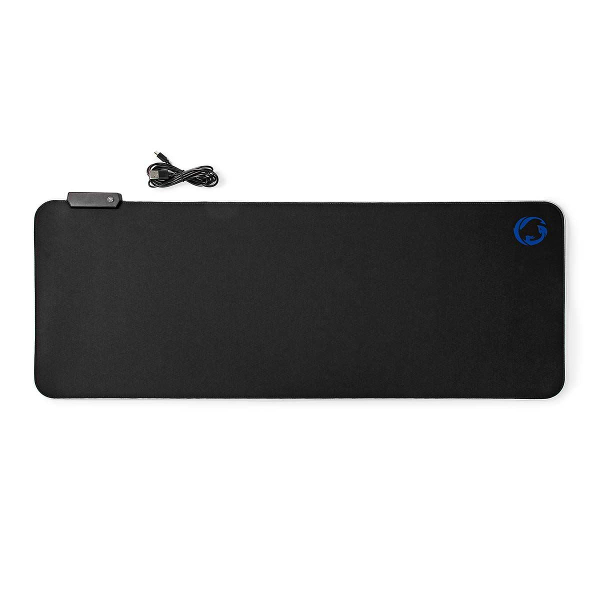 Nedis Gaming Mouse Pad | Microfiber / Rubber | Black