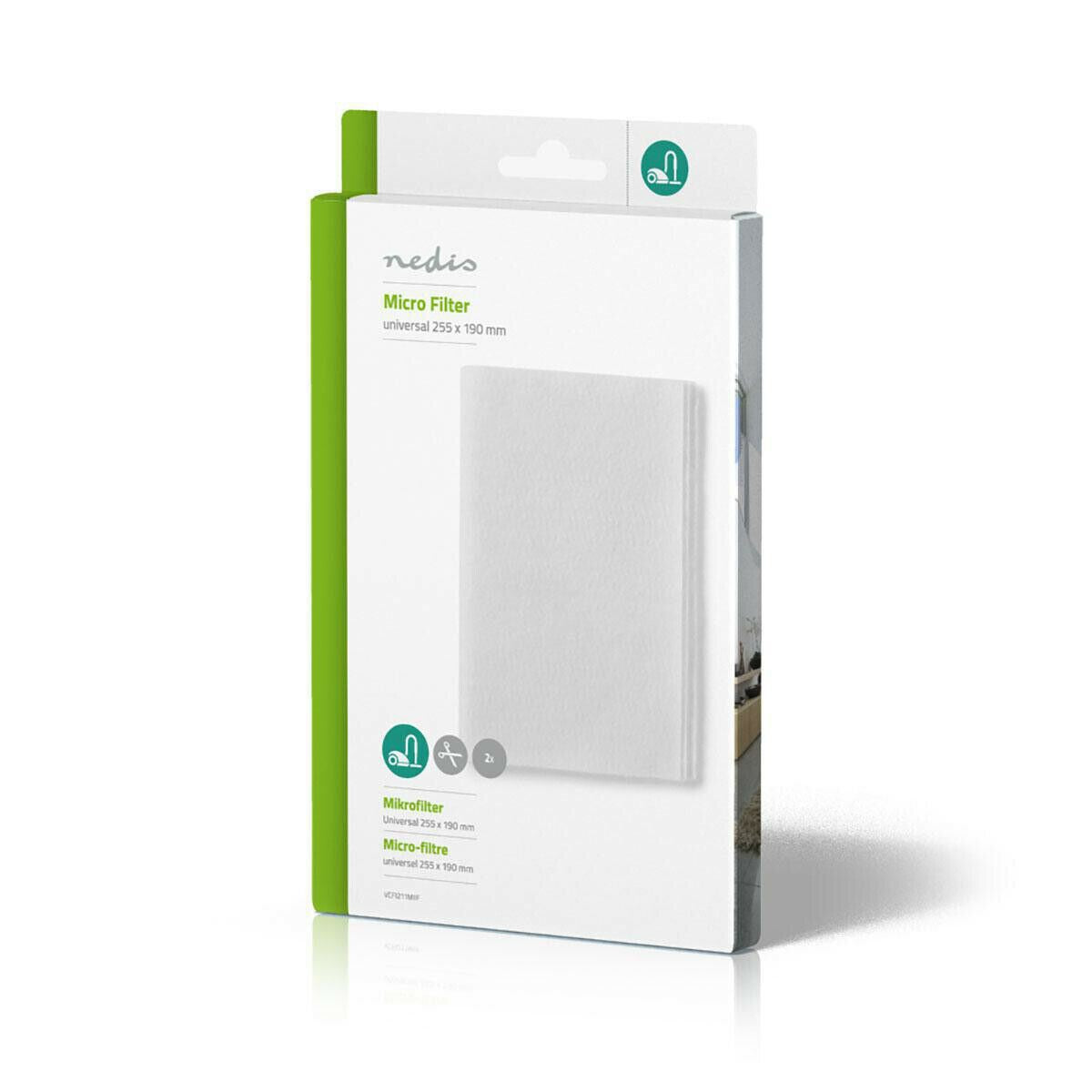 Nedis Vacuum Cleaner Microfilter | Replacement for: Universal | White