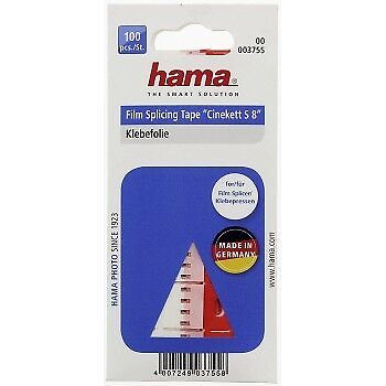 Hama Cinekett S Super 8 Splicing Tape Tabs - 100 Pack