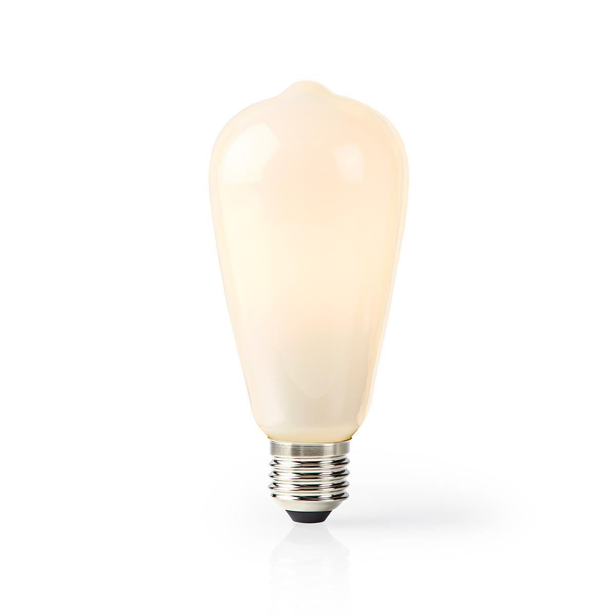 Nedis SmartLife LED Filament Bulb | E27 | 500 lm | 5 W | Warm White | 2700 K | Glass | Android™ / IOS | ST64 | 1 pcs