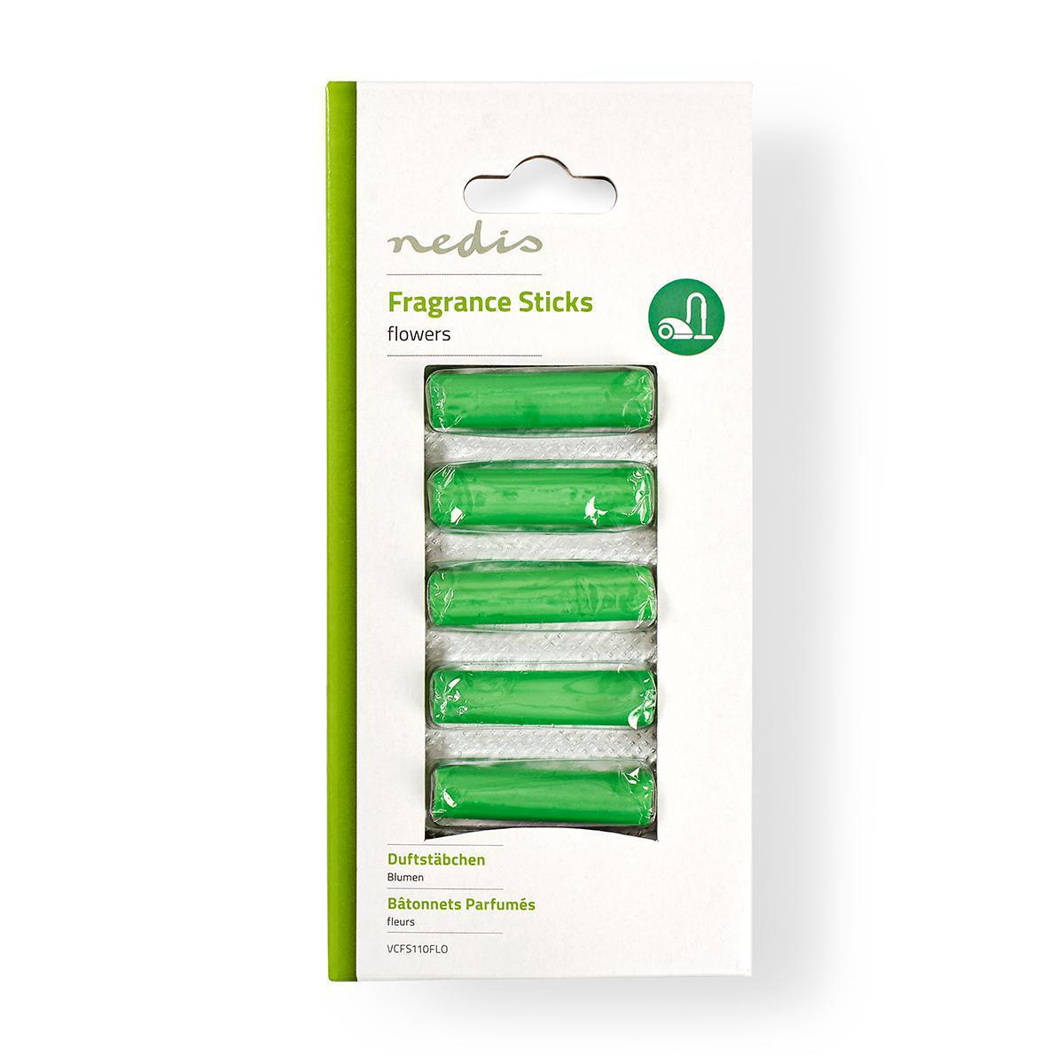 Nedis Vacuum Cleaner Fragrance | Flowers | 5 Refills | Green