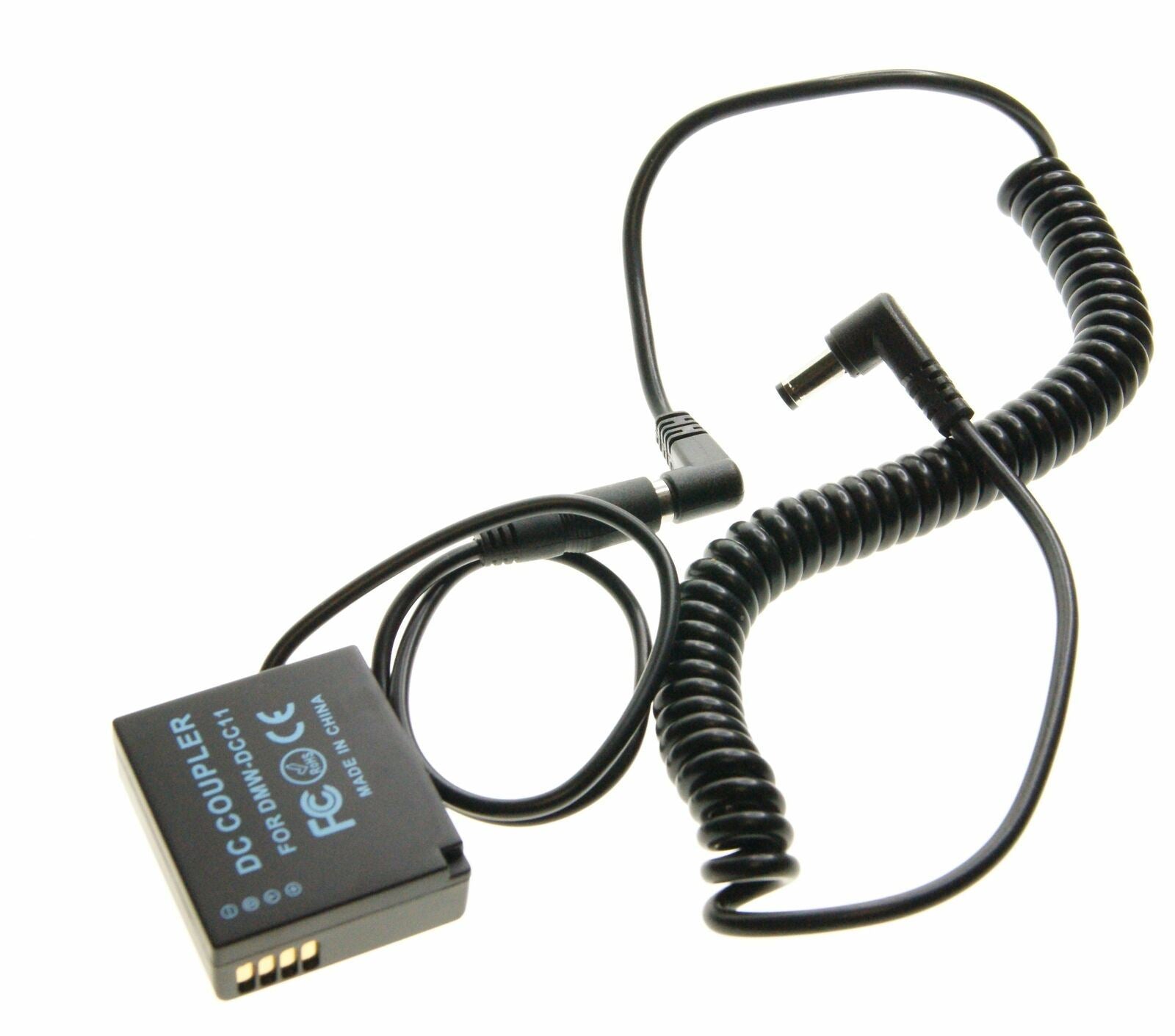 Ex-Pro Panasonic DMW-DCC11 DMW-BLE9E Coupler Cable for Ex-Pro Rechargeable Battery Power System for Panasonic Lumix