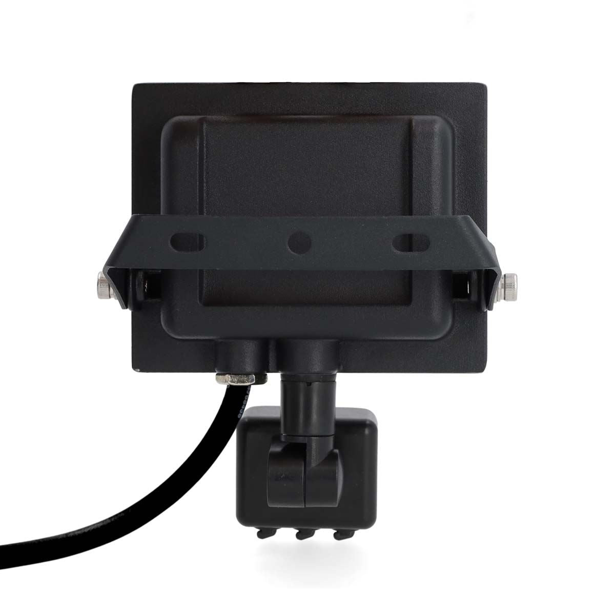 Nedis LED Floodlight with Motion Sensor, 20W Energy Efficient Outdoor Light 1620 Lumens, 4000K Cool White, Adjustable Mounting Bracket, Detection Range 3x8m, Instant Illumination