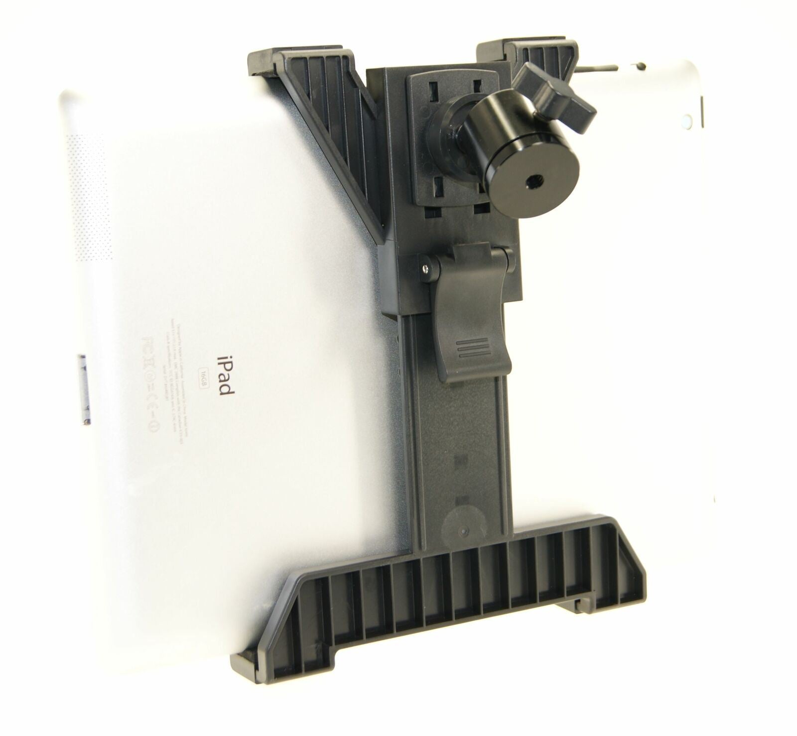 Ex-Pro iPad/Tablet Universal Mount System with Ball Head 360 Swivel Adjustment with standard 1/4" Thread mount.