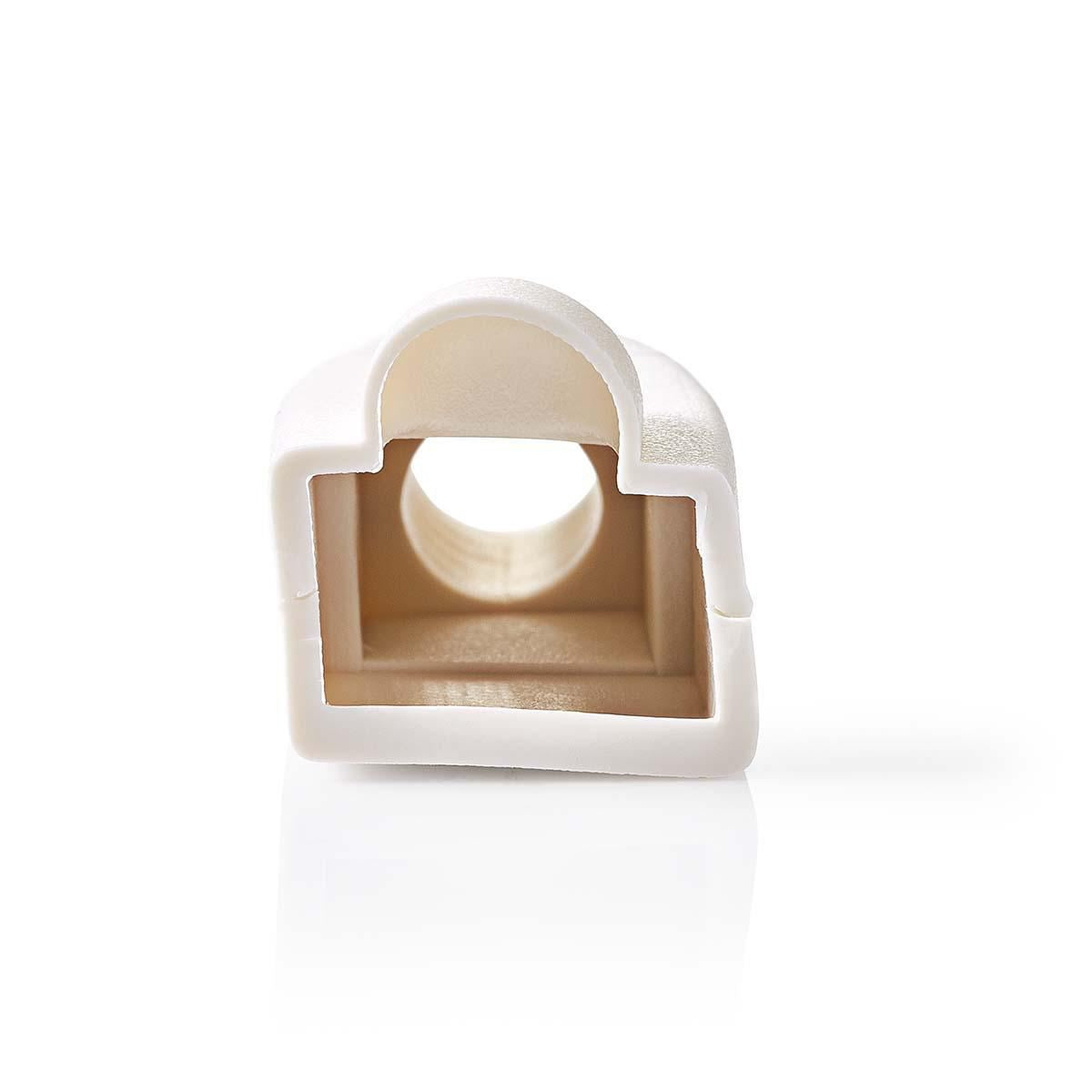 Nedis Strain Relief Boot | RJ45 | PVC | White | Box | 10 pcs