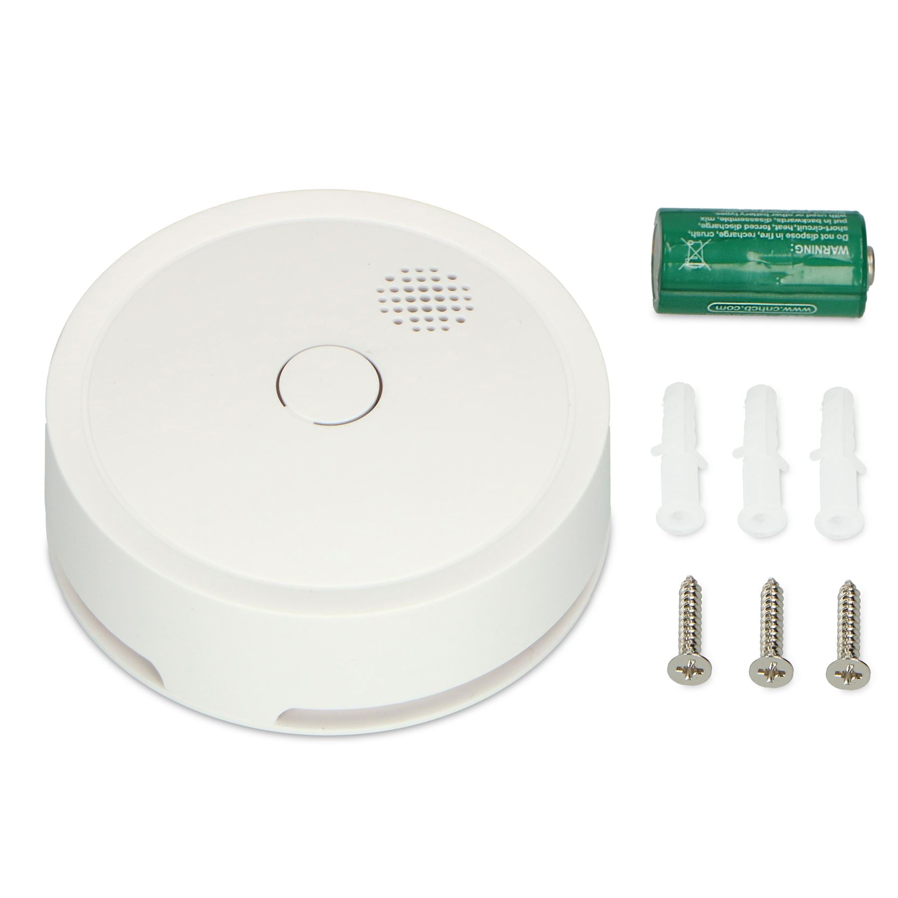 Alecto SA61 Wireless Interconnectable Smoke detector | >85 dB | 10 Year Battery Included | EN14604:2005/AC:2008 | White