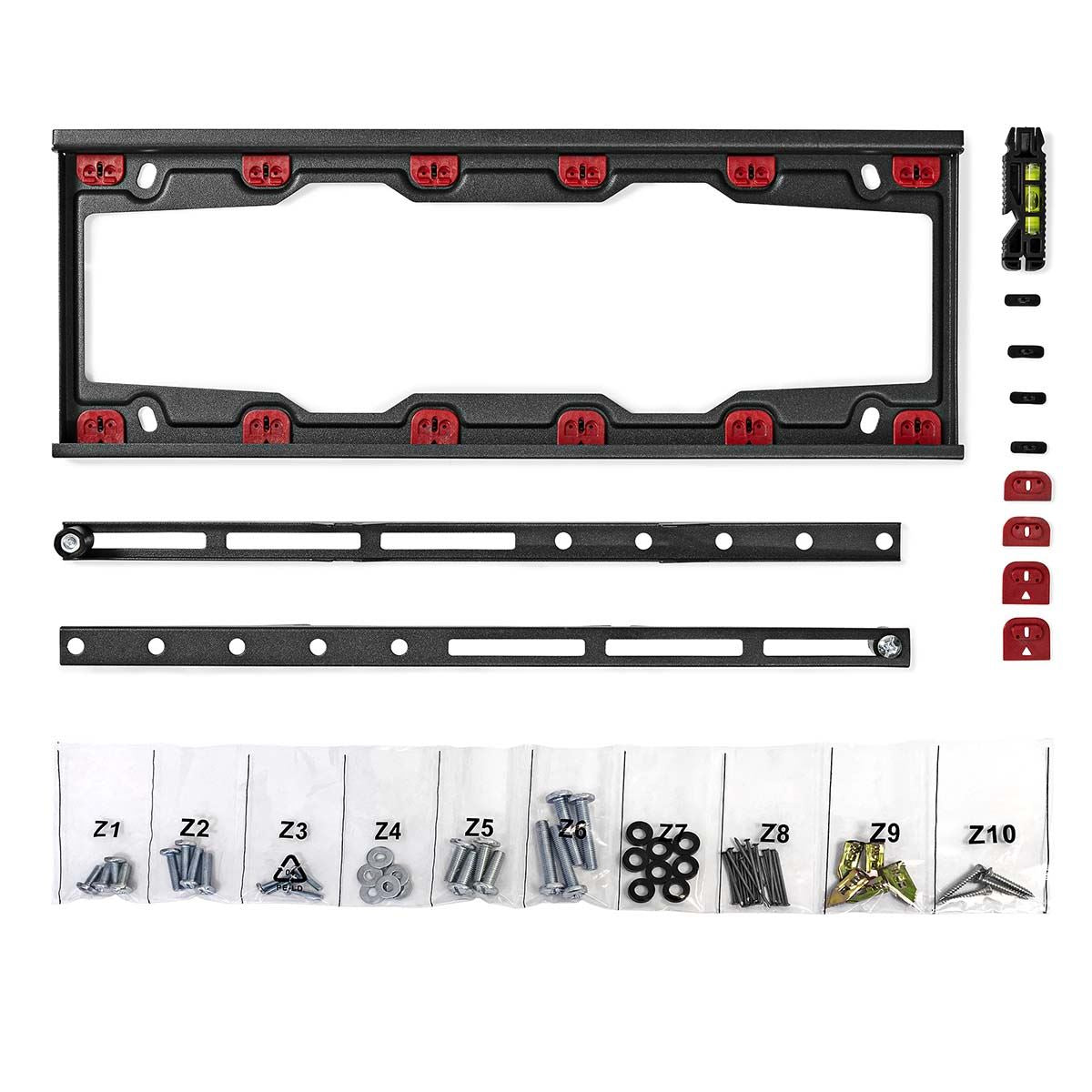 Nedis Fixed TV Wall Mount | 23 - 55 " | Maximum supported screen weight: 35 kg | Minimum wall distance: 28 mm | Steel | Black