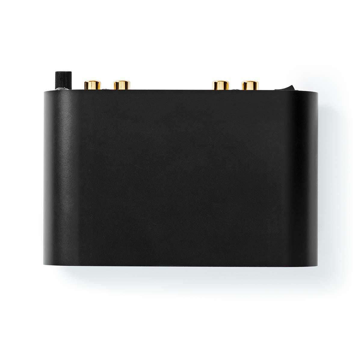 Nedis Preamplifier | Connection input: 1x RCA | Connection output: 1x RCA | 2 Channels | Phono / Turntable | Automatic | Black