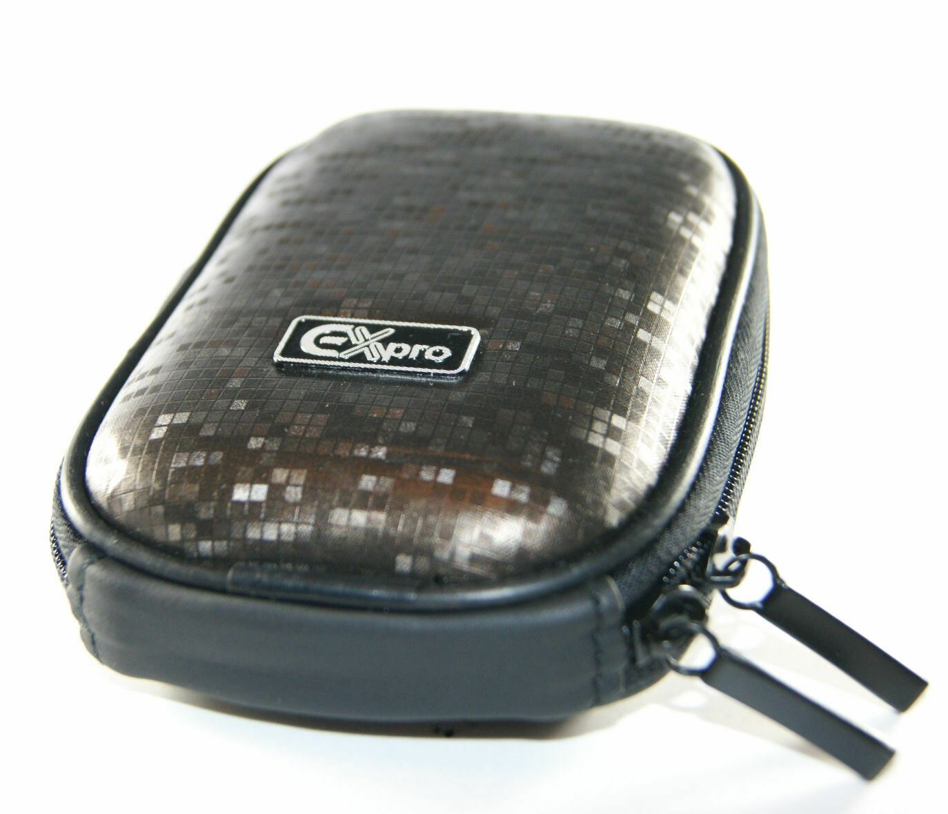 Ex-Pro Expression Collection -  Bronze Matrix - Hard Clam Shock proof Digital Camera Case Bag (Cameras upto 95mm x 65mm x 25mm)