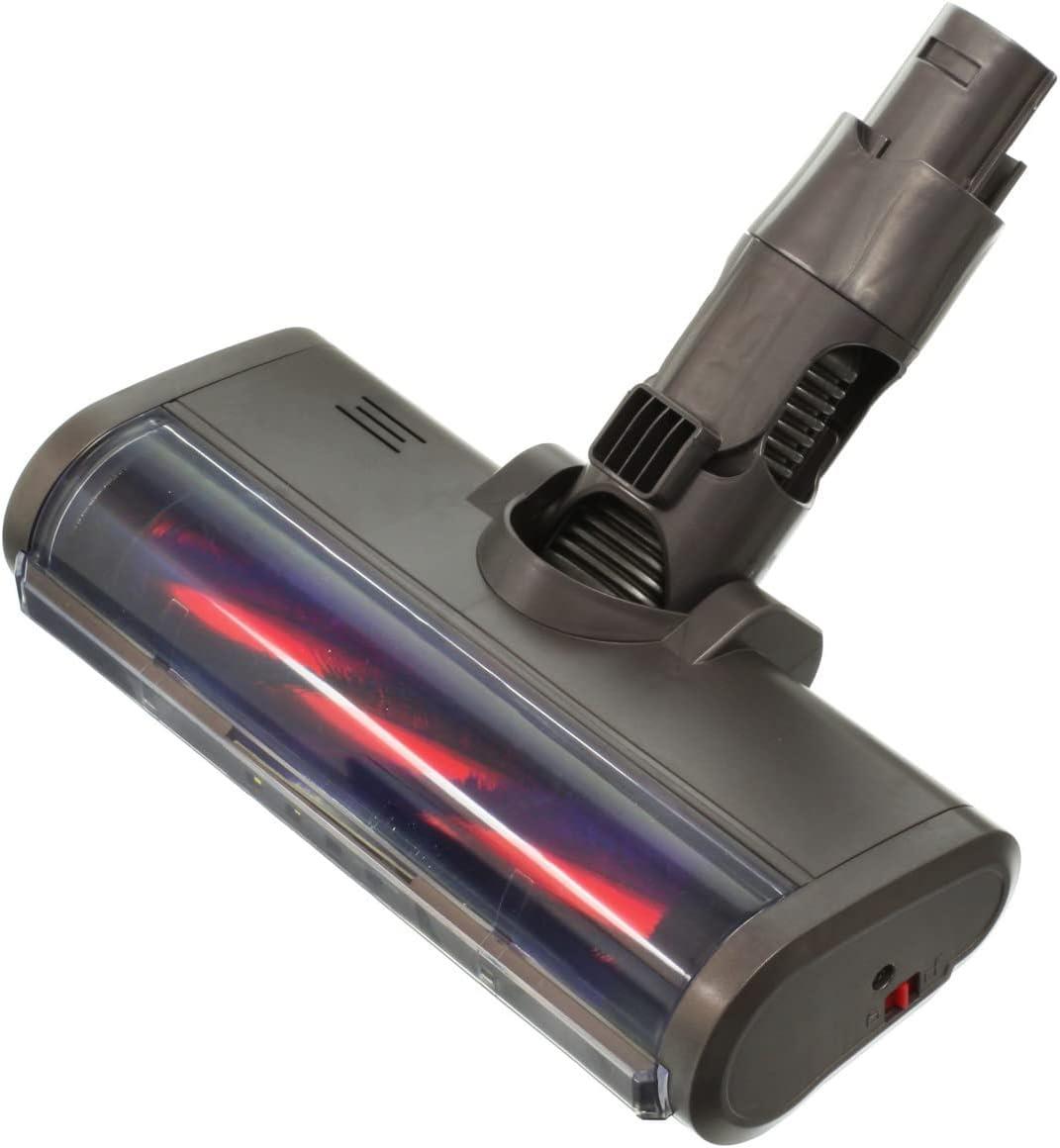 Dyson DC59 DC62 DC72 V6 SV03 SV06 SV09 Quick Release Carbon Fibre Brush/Soft Brush Motorised Floor Tool 208177-01, 216713-01