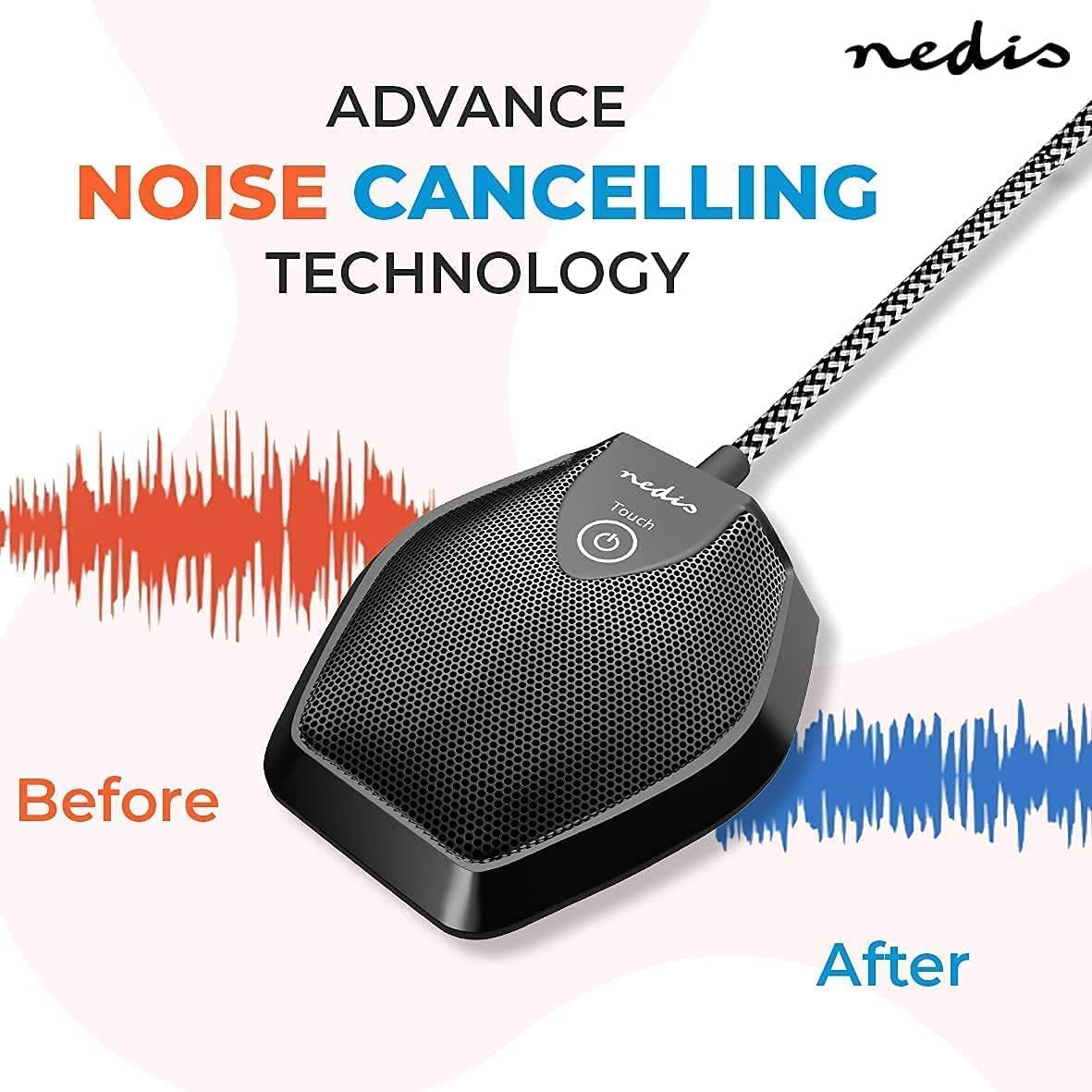 Nedis Microphone | Used for: Desktop / Notebook | Wired | 1x USB