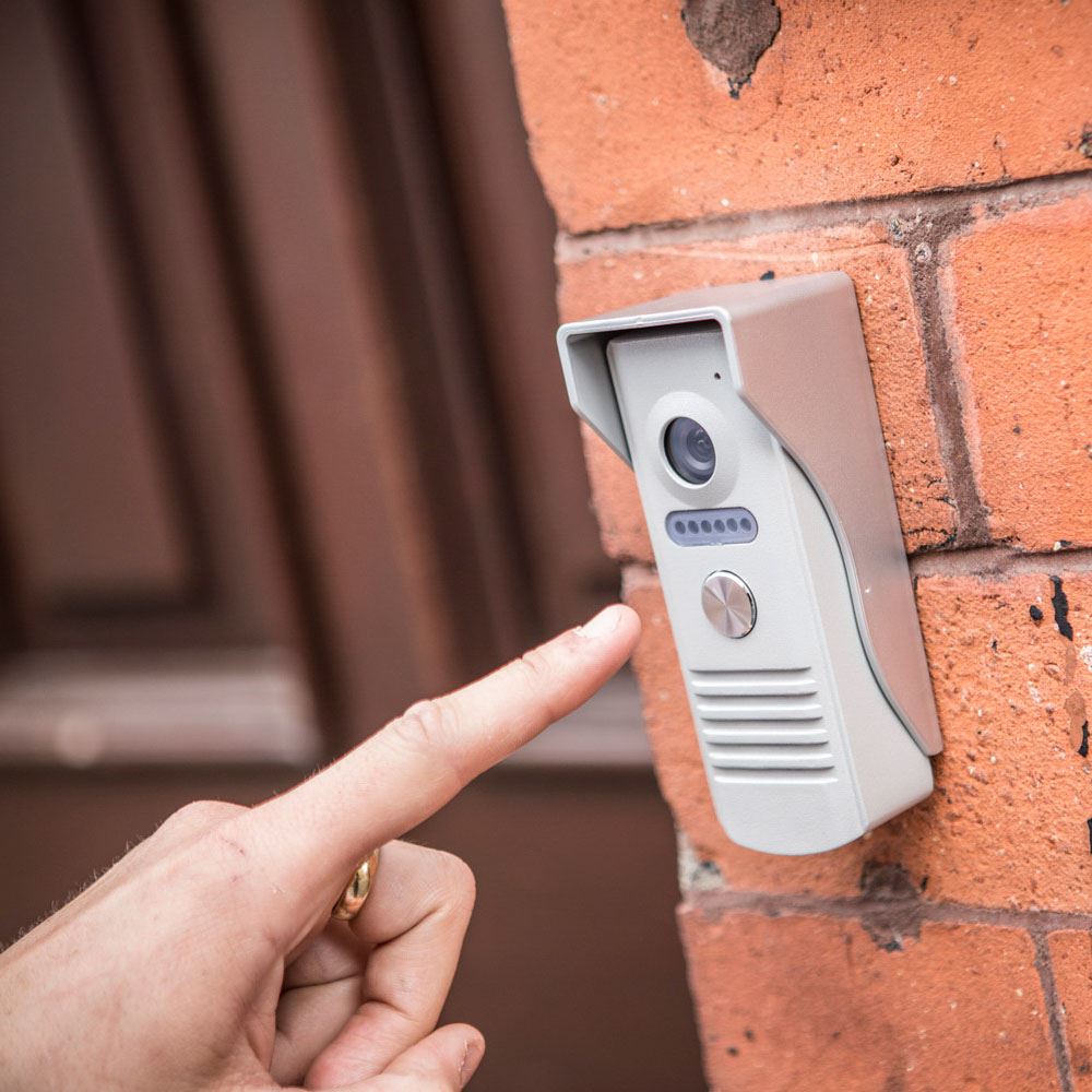 Mercury 7" Colour LCD Monitor & Camera Intercom Wired Door Entry System