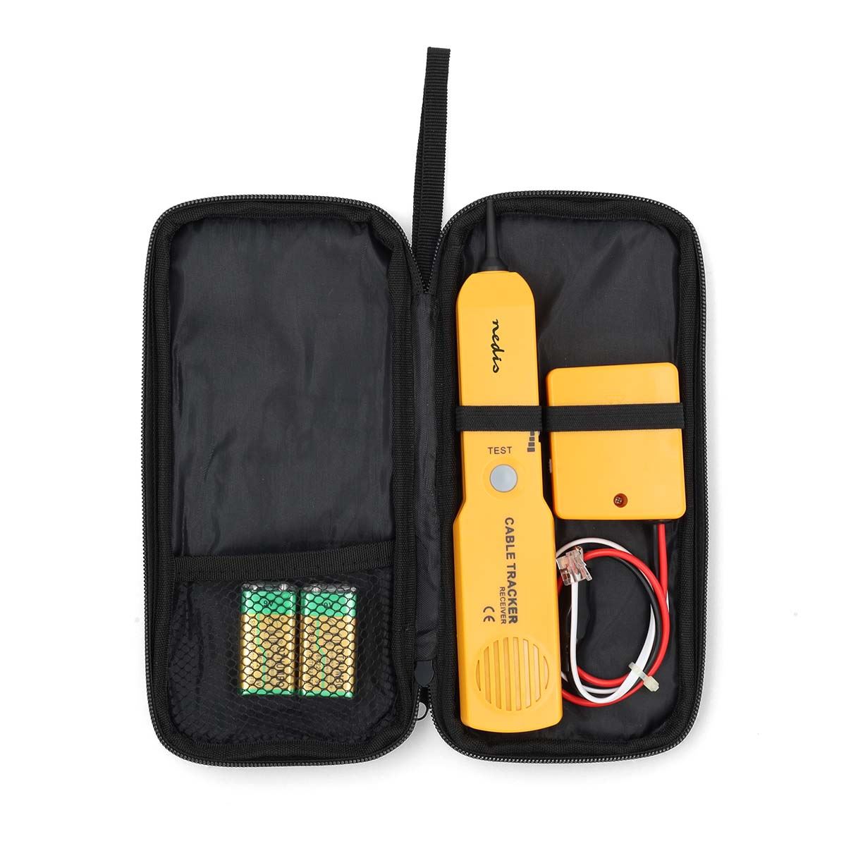 Nedis PC and Multimedia cable tester | Tone generator | LED indicator | Headphone connection | Battery Powered