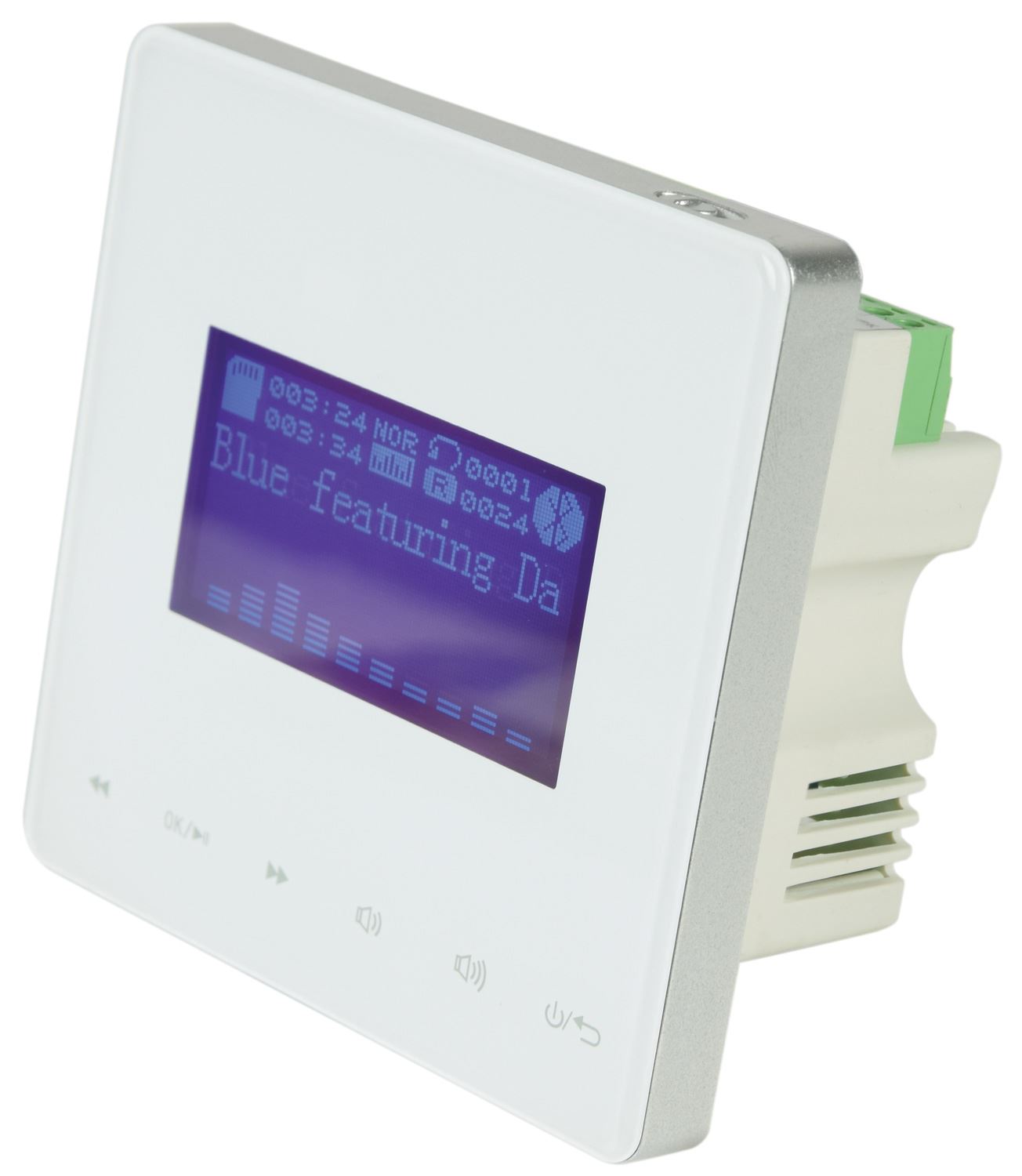 Adastra WA-215 In-Wall Amplifier & Ceiling Speaker Set with Inbuilt Media Player and Bluetooth