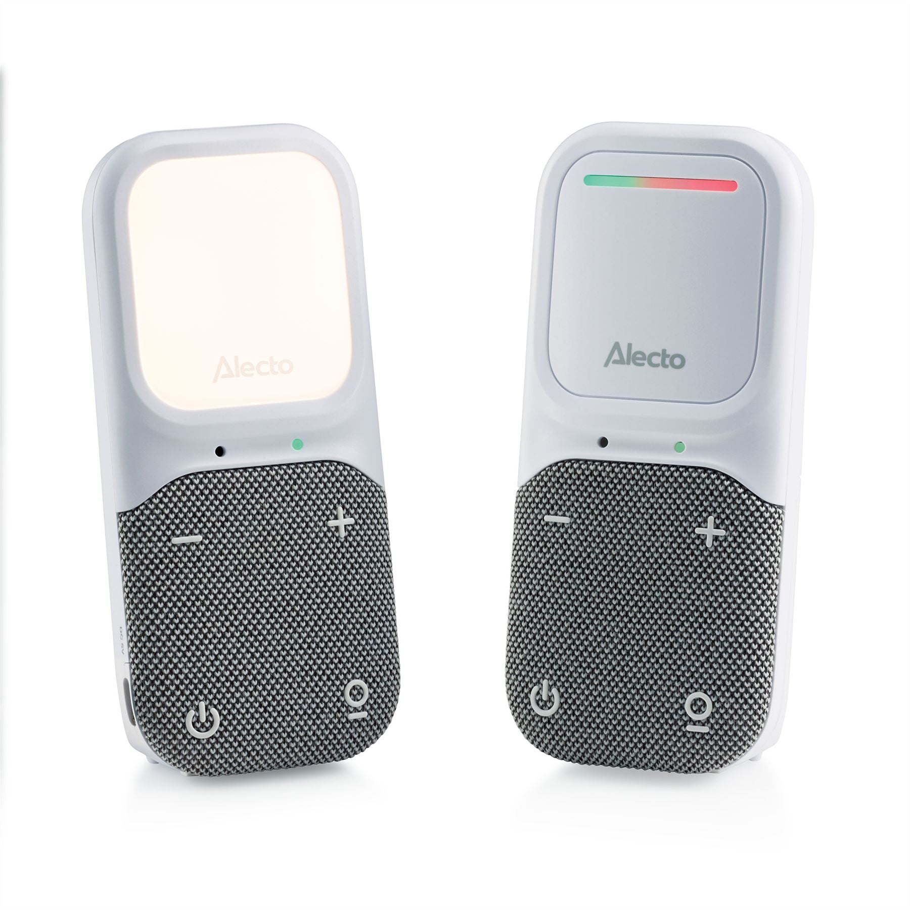 Alecto DBX135 Digital Audio Baby Monitor, Parent Unit with Rechargeable Battery, Night Light, Long Range, Digital Transmission, Crystal-Clear Sound, Plug & Play, Sound Indicator & Alerts