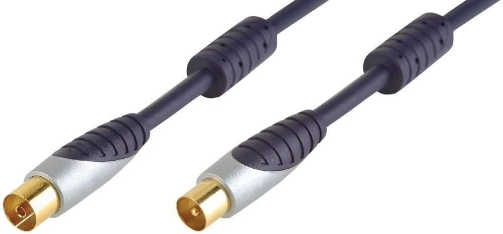 Bandridge 2m Pro Digital TV Ariel Cable Lead Connector Male to Female