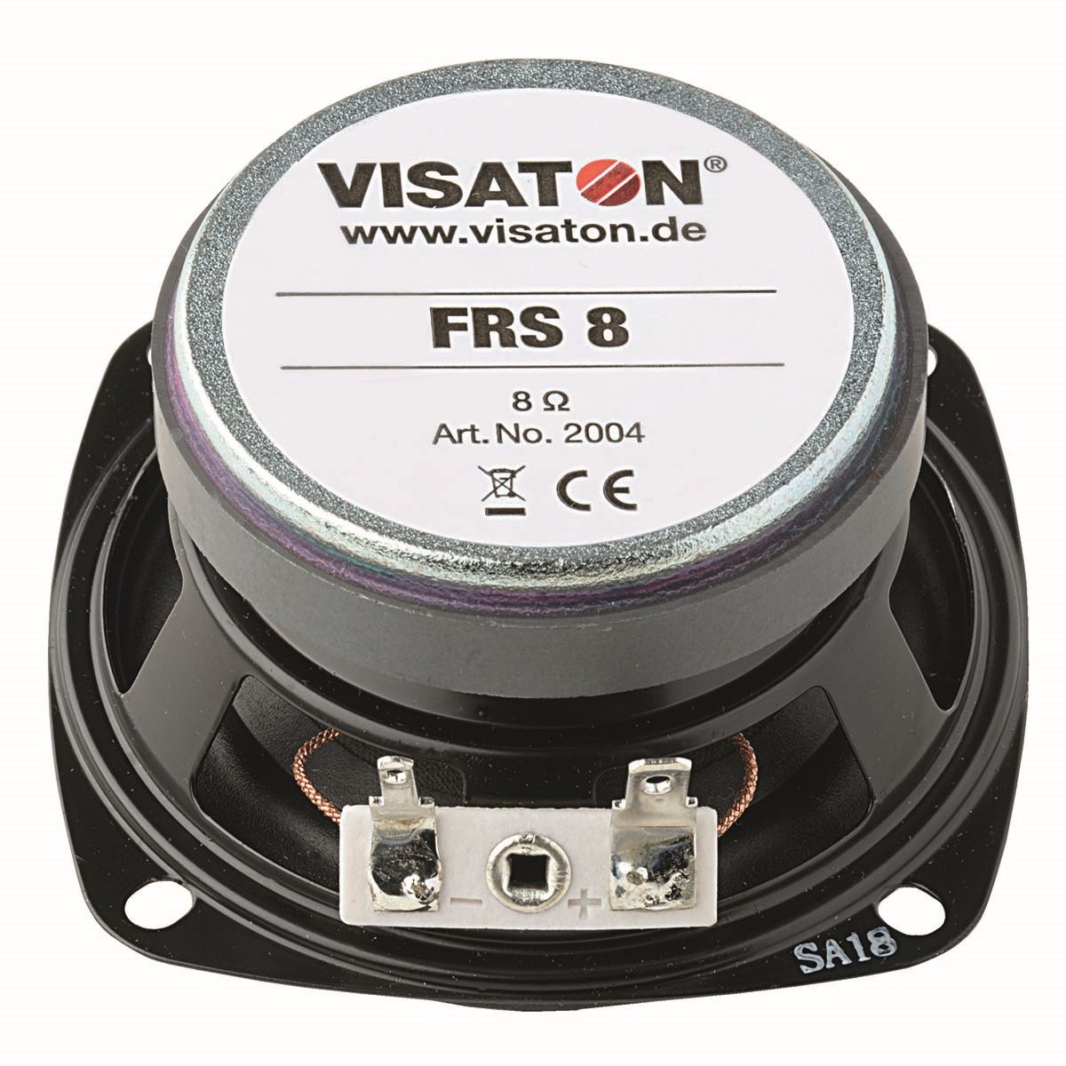 Visaton FRS 8 - 8 Ohm - 8 cm (3.3") HiFi fullrange driver
