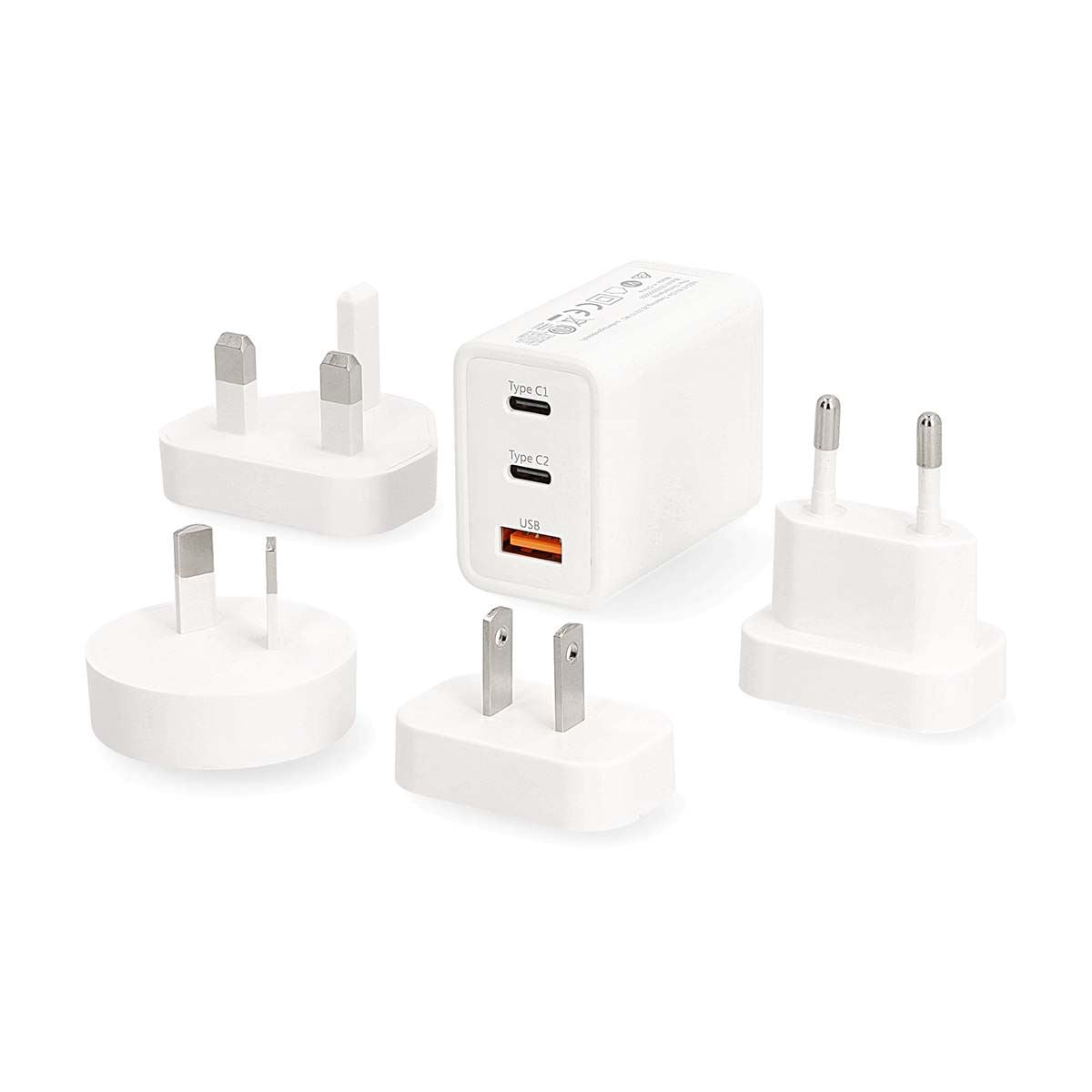 Nedis Travel Adapter | 100 - 240 V AC 50/60 Hz | 65 W | White