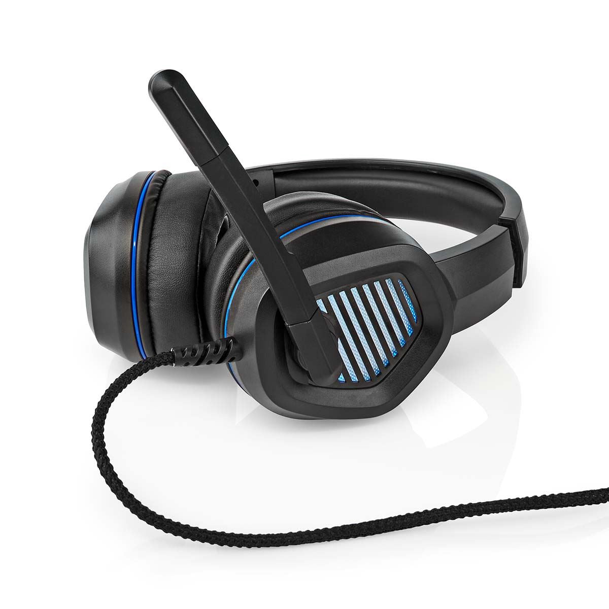 Nedis Gaming Headset | Over-Ear | Surround | USB Type-A | Fold-Away Microphone | 2.10 m | LED